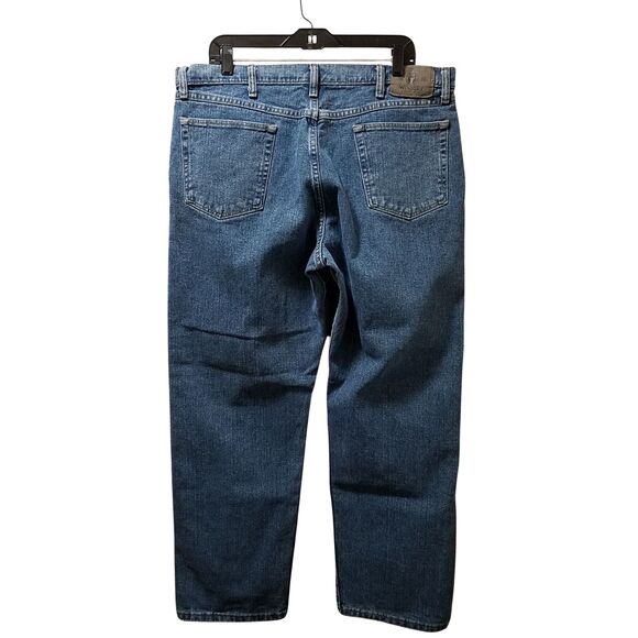 Wrangler Jeans Men’s 36x30 Blue Straight Leg - Picture 2 of 4
